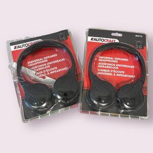 AutoCraft Universal Infrared Headphones